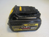DeWalt Flex Volt Lithium Ion Battery Pack 6.0AH Type 1 60V Max 20V Max -- Used