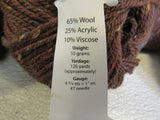 Valley Yarns Williamstown Yarn Brown Tweed 13 Balls 126 Yards Each -- New