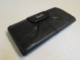 Coach Slim Zip Wallet Black Female Adult -- Used