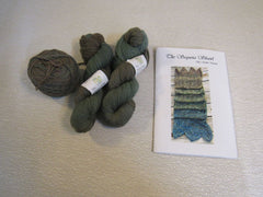 The Unique Sheep Wool Sport Sequoia Yarn 2 Skeins 1 Ball 165 Yards Each -- New