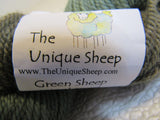 The Unique Sheep Wool Sport Sequoia Yarn 2 Skeins 1 Ball 165 Yards Each -- New