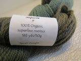 The Unique Sheep Wool Sport Sequoia Yarn 2 Skeins 1 Ball 165 Yards Each -- New