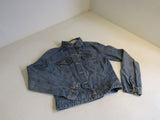 GAP Jean Jacket Navy Blue Female Adult Size M -- Used