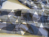 Bench Urbanwear Jacket Gray/White/Blue Female Adult Size M -- Used