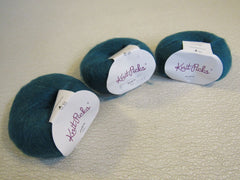 Knit Picks Aloft Lace Weight Yarn Kenai 3 Balls 246 Yards Each Emerald Green -- New