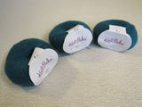 Knit Picks Aloft Lace Weight Yarn Kenai 3 Balls 246 Yards Each Emerald Green -- New