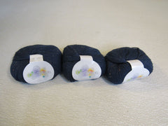 Alpaca Yarn Co Glimmer Yarn Midnight Blue 3 Skeins 183.5 Yards Each -- New