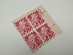 USPS Scott 1033 Vintage 2c Thomas Jefferson Plate Block Mint Never Hinged/MNH -- New