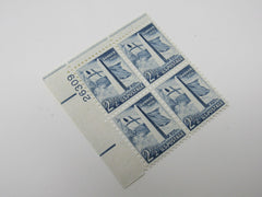 USPS Scott 1034 Vintage 2-1/2c Bunker Hill Monument Plate Block VF (Very Fine) -- New