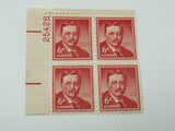 USPS Scott 1039 Vintage 6c Theodore Roosevelt Plate Block Mint Never Hinged/MNH -- New
