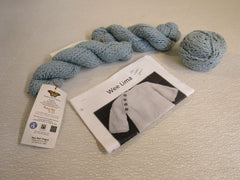 Ecobutterfly Organics Farfalla Hand Brushed Yarn 2 Skeins 1 Ball 75 Yards Each -- New