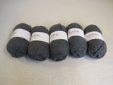 Knit Picks Brava Worsted Yarn Cobblestone Heather 5 Skeins 218 Yards Each C25697 -- New