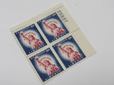 USPS Scott 1042 Vintage 8c Statue of Liberty Plate Block Mint Never Hinged/MNH -- New