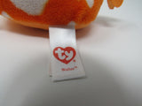 Ty Teenie Beanie Baby Walter Teeny Tys Orange/White Clown Fish Polyester Fiber -- Used