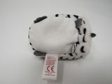 Ty Teenie Beanie Baby Nellie Teeny Tys White/Black White Owl Polyester Fiber -- Used