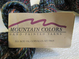 Mountain Colors Twizzle Hand Painted Yarn 2 Skeins 1 Ball 250 Yards Each -- New