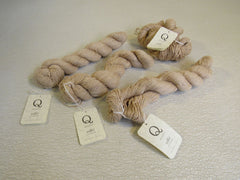 Quince & Co Willet Colorgrown Yarn Cashew 4 Skeins 160 Yards Each -- New