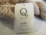 Quince & Co Willet Colorgrown Yarn Cashew 4 Skeins 160 Yards Each -- New