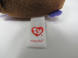 Ty Teenie Beanie Baby Monkey Boo Brown 10T-01002912 Polyester Fiber -- Used