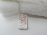 Ty Beanie Boos Icy White 10T-01002912 Polyester Fiber Plastic Pellets -- Used