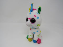 Ty Beanie Boos Harmonie Multicolored Shell 100% VelveTy Polyester Fiber -- Used