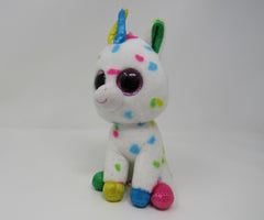 Ty Beanie Boos Harmonie Multicolored Shell 100% VelveTy Polyester Fiber -- Used