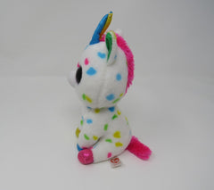 Ty Beanie Boos Harmonie Multicolored Shell 100% VelveTy Polyester Fiber -- Used