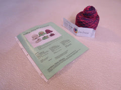 Lisa Souza Hardtwist Yarn Berry Poppins 1 Ball 500 Yards Pink/Purple -- New