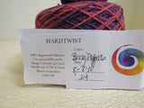 Lisa Souza Hardtwist Yarn Berry Poppins 1 Ball 500 Yards Pink/Purple -- New