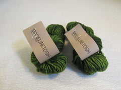 Madelinetosh Super Bulky Hand Dyed Yarn Jade 2 Skeins 90 Yards Each -- New