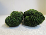 Madelinetosh Super Bulky Hand Dyed Yarn Jade 2 Skeins 90 Yards Each -- New