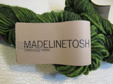 Madelinetosh Super Bulky Hand Dyed Yarn Jade 2 Skeins 90 Yards Each -- New