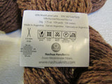 Nasha Handknits Isabella Yarn Andalusite 6 Balls 1 Skein 109 Yards Each Brown -- New