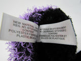 Ty Beanie Boos Creeper Black/Purple Super Soft 10T-01002912 Polyester Fiber -- Used