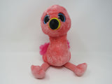 Ty Beanie Boos Gilda Pink 02T-00454211 Polyester Fiber Plastic Pellets -- Used