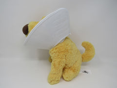 Disney Pixar Up Dug With Cone Plush Toy Tan/White Polyester Fiber -- Used