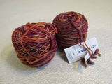 Malabrigo Rios Yarn Archangel 2 Balls 210 Yards Each Orange/Brown/Gold -- New