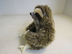 FAO Schwarz Plush Sloth Brown/Cream Very Furry 35267A9200 Polyester Fiber -- Used