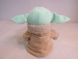 Mattel Baby Yoda Plush Mint/Beige Star Wars Polyester Fiber Plastic Pellets -- Used
