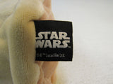 Mattel Baby Yoda Plush Mint/Beige Star Wars Polyester Fiber Plastic Pellets -- Used