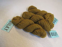 Blue Sky Bulky Yarn Curry 3 Skeins 45 Yards Each 50% Alpaca 50% Wool -- New