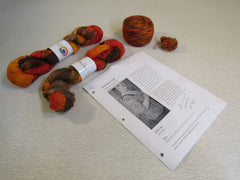 Lisa Souza BFL Sock Yarn Aww-tum 2 Skeins 1 Ball 465 Yards Each 100% Wool -- New