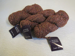 Debbie Bliss Winter Garden Yarn 3 Skeins 109 Yards Each Brown Tweed -- New