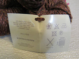 Debbie Bliss Winter Garden Yarn 3 Skeins 109 Yards Each Brown Tweed -- New