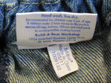 BABW Build A Bear Clothing Jean Shorts Blue Ages 3 & Up 1009182 Denim -- Used