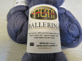 Fiesta Ballerina Yarn Wild Iris 3 Skeins 925 Yards Each Blue -- New