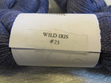 Fiesta Ballerina Yarn Wild Iris 3 Skeins 925 Yards Each Blue -- New
