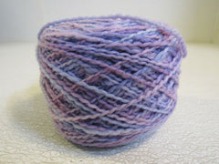 Blue Heron Yarns Soft Twist Wool Yarn 1 Ball 400 Yards Lavender/Blue/Pink Wool -- New