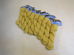 Berroco Maya Yarn Gold 9 Skeins 137 Yards Each 85% Pima Cotton 15% Baby Alpaca -- New