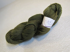 Lornas Laces Shepherd Worsted Hand Dyed Yarn 1 Skein 225 Yards Brownish Green -- New